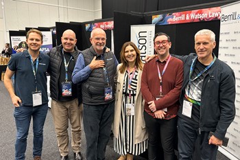 The BW team with Lisa Simpson from ICAN Learn - Financial Counselling Australia conference - Adelaide - May 2025