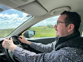 Matt Charbel putting in the kilometres with our commitment to supporting regional South Australia - Murray Bridge, South Australia - September 2025