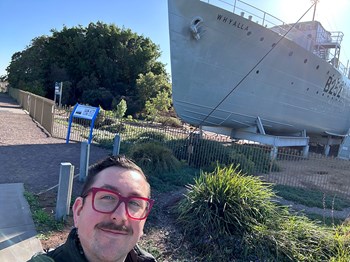 We're calling it: this is another "Big Thing" - Matt Charbel arrives in Whyalla for vital community support around superannuation and disability insurance - Whyalla, South Australia - September 2025