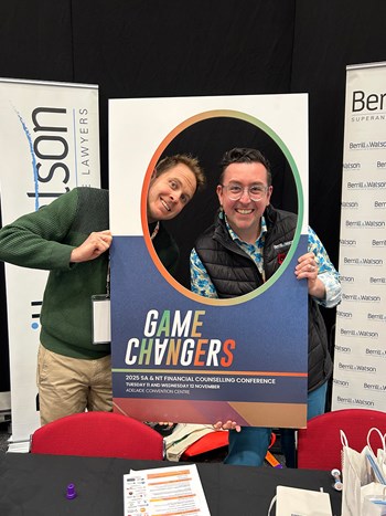 Tom and Matt - #GameChangers at the Financial Counselling Conference SA - Adelaide, SA - November 2025