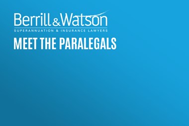 The people behind your claim: meet the paralegals of Berrill & Watson