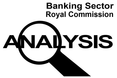 Banking Sector Royal Commission