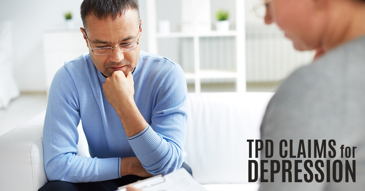 Super TPD Claims for Depression Berrill & Watson Super TPD Claims for Depression Berrill & Watson
