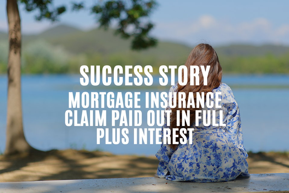 Mortgage insurer considers rejecting claim due to pre-existing condition exclusion