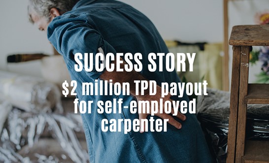 $2 million secured for client with ‘own occupation’ TPD definition